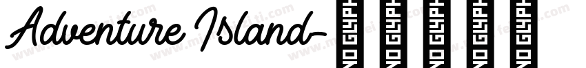 Adventure Island字体转换